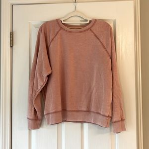 American Eagle Sweatshirt Soft Pink Large